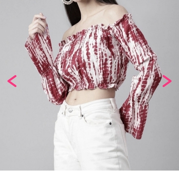 Tiedye crop top - Picture 2 of 3